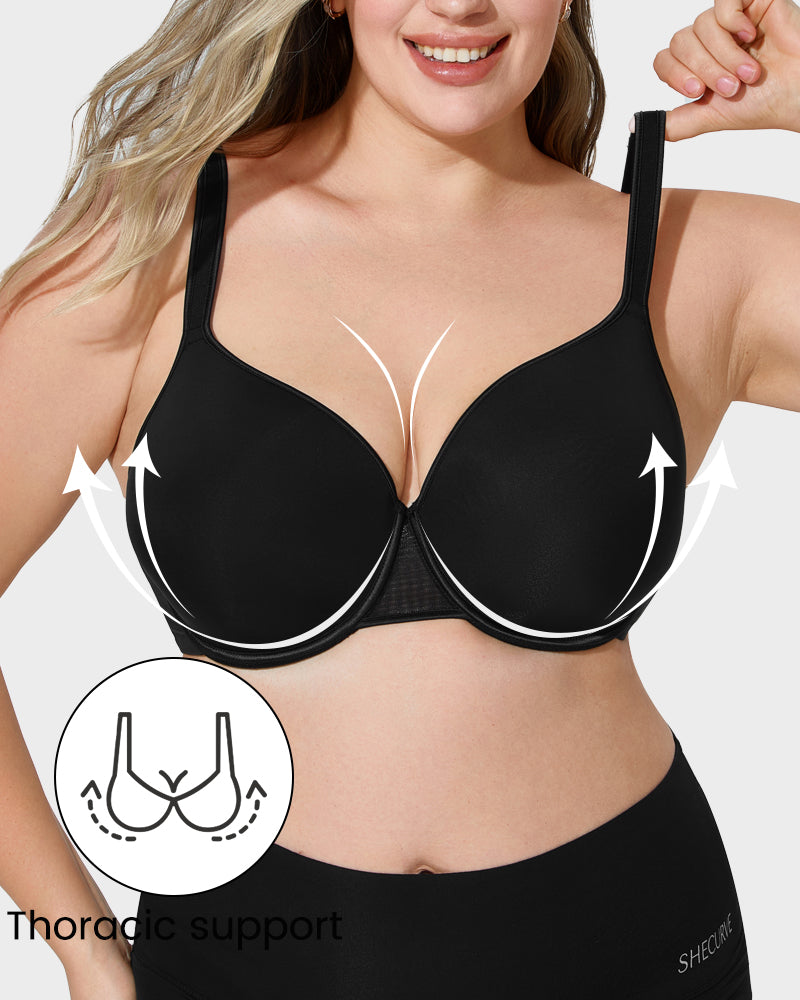 Elegant Full Coverage Underwire Bra