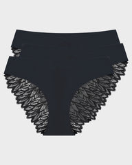 Lace No Show Seamless Cheeky Panty (3 Pack)